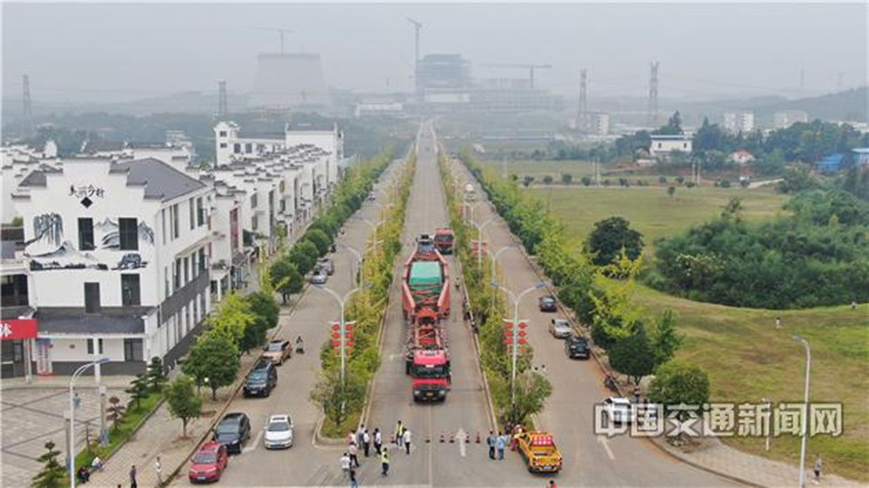 最大“巨無霸”來湘 “湖南模式”平安護航到家